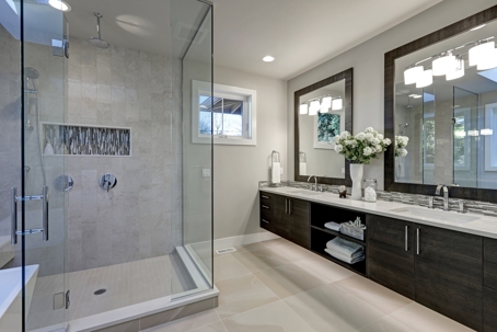 remodeled bathroom
